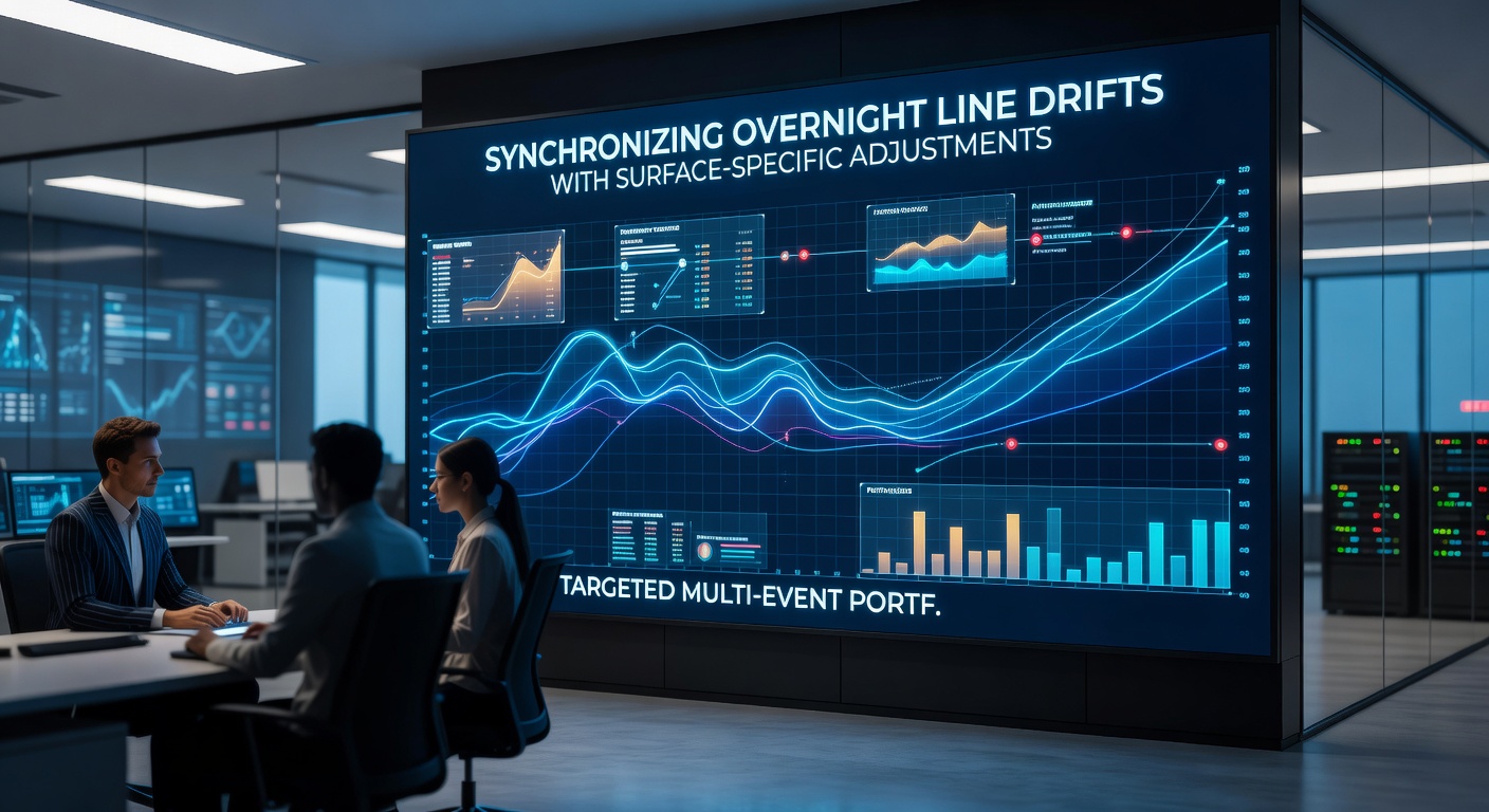 Visualisierung eines Multi-Event-Wettportfolios mit synchronisierten Anpassungen